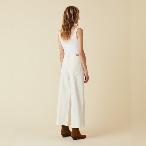 NWOT LE JEAN High Rise Juliette Wide Leg - Picture 3 of 7